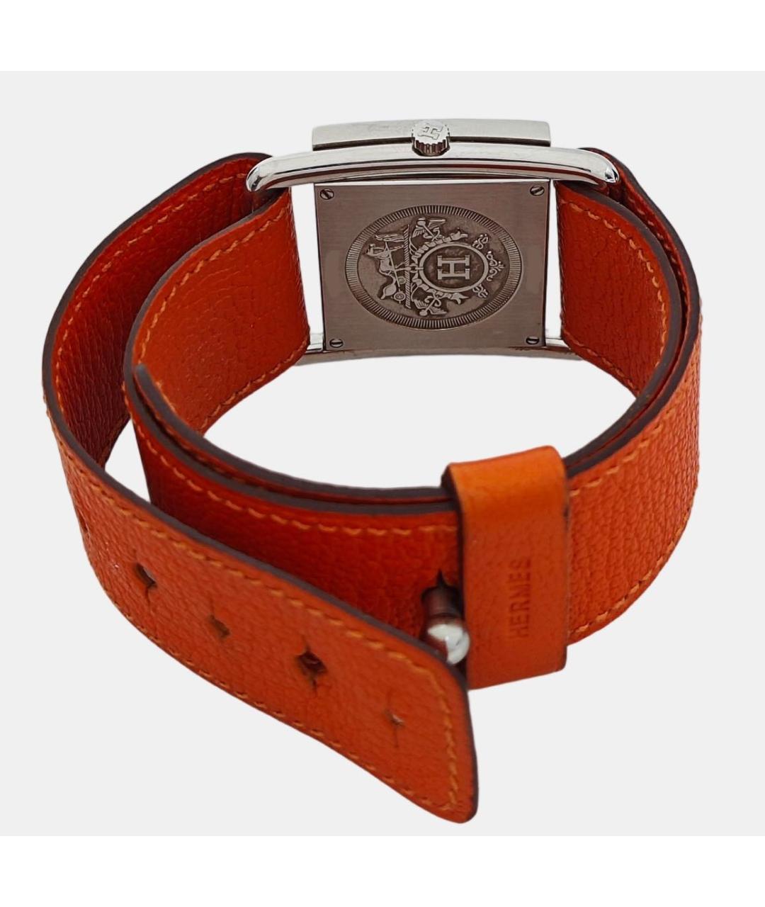 HERMES Оранжевое часы, фото 3