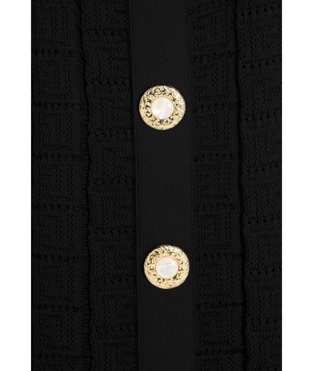 BALMAIN Черное коктейльное платье, фото 6