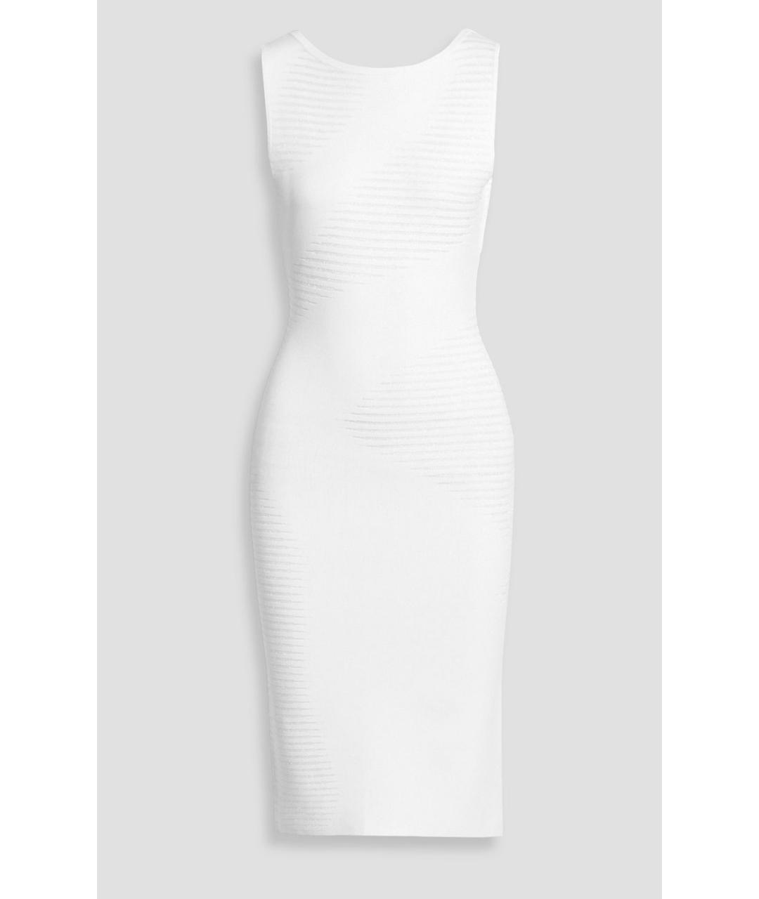HERVE LEGER Белое коктейльное платье, фото 4