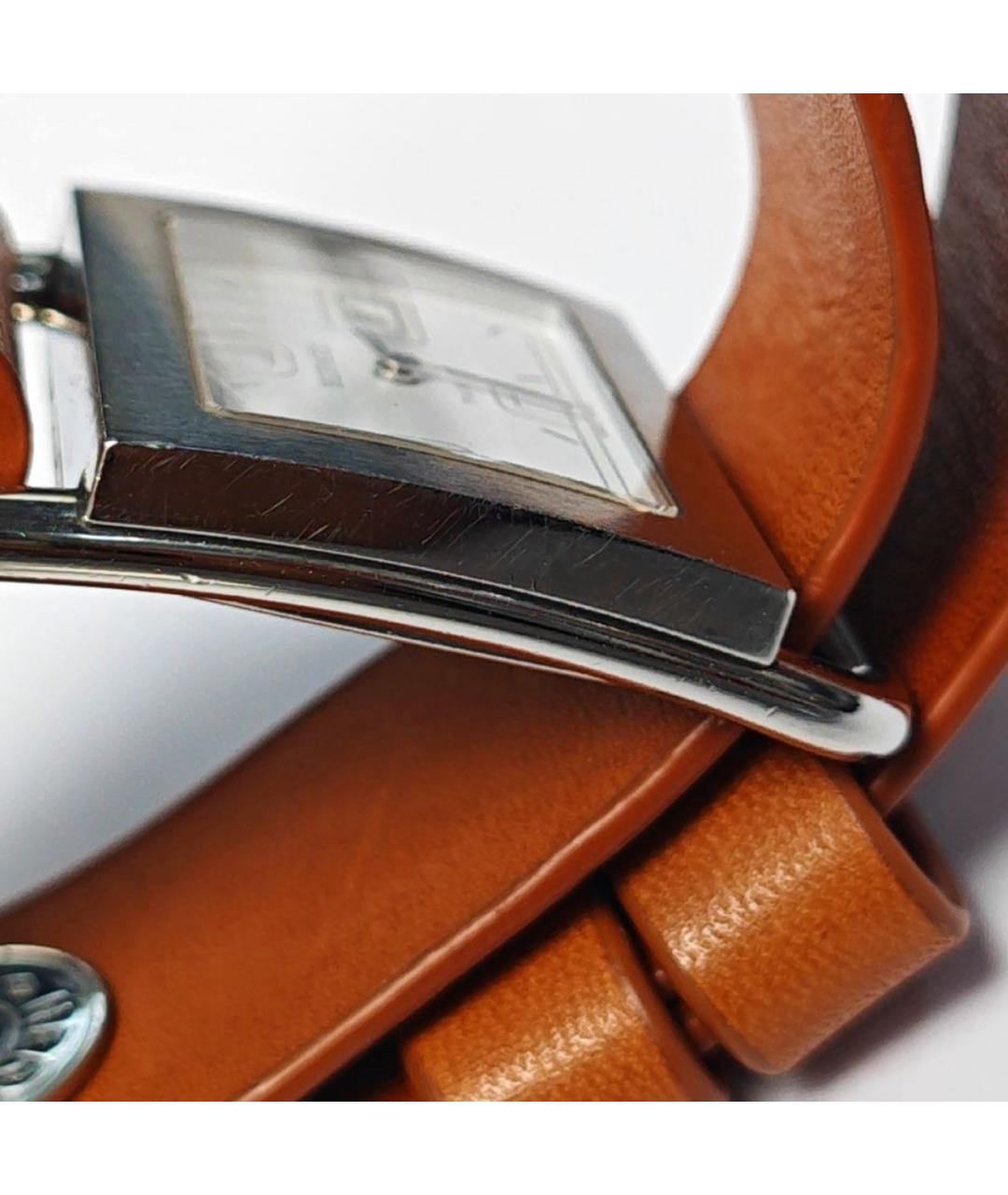 HERMES Оранжевое часы, фото 4