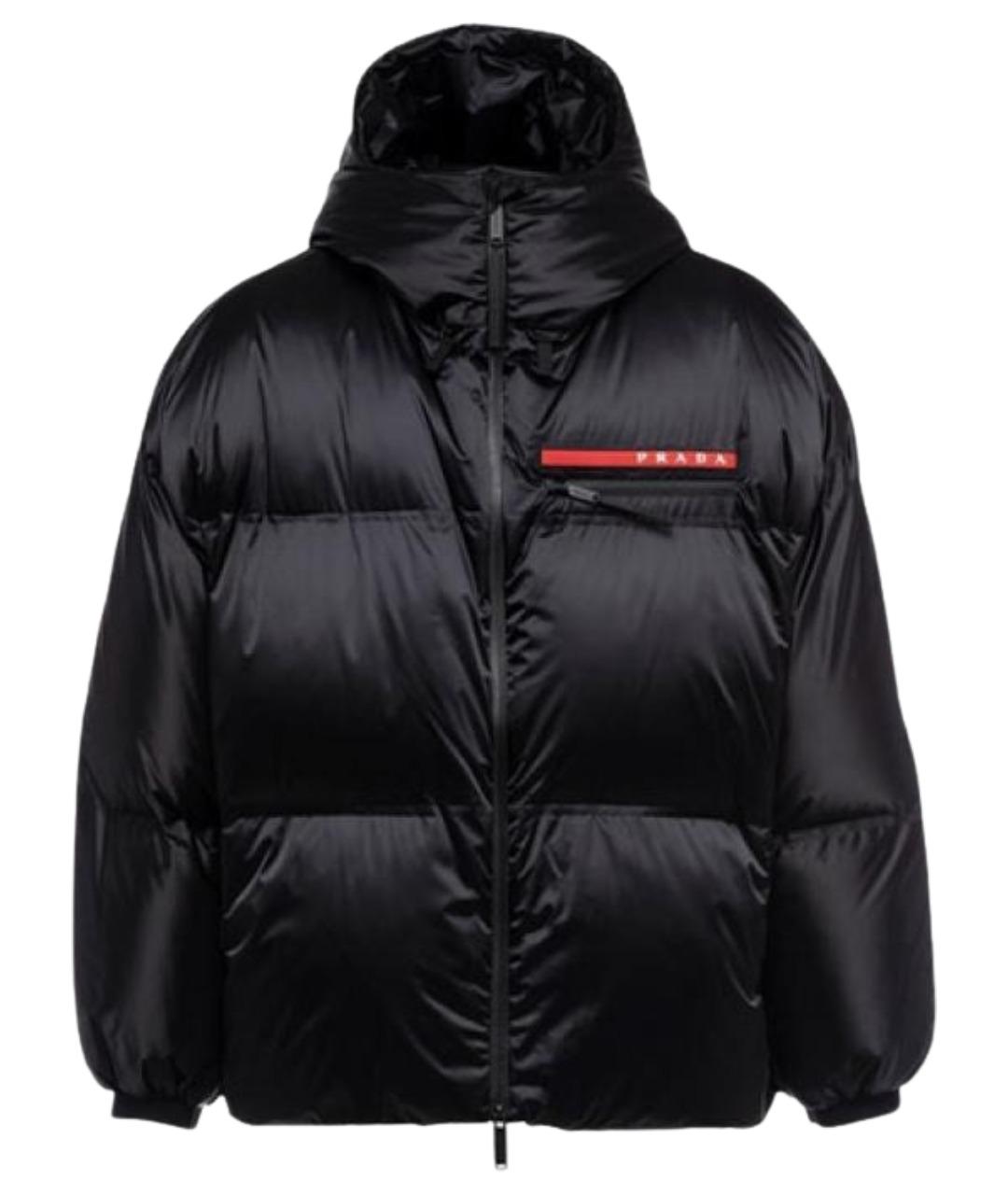 PRADA Черный пуховик, фото 1