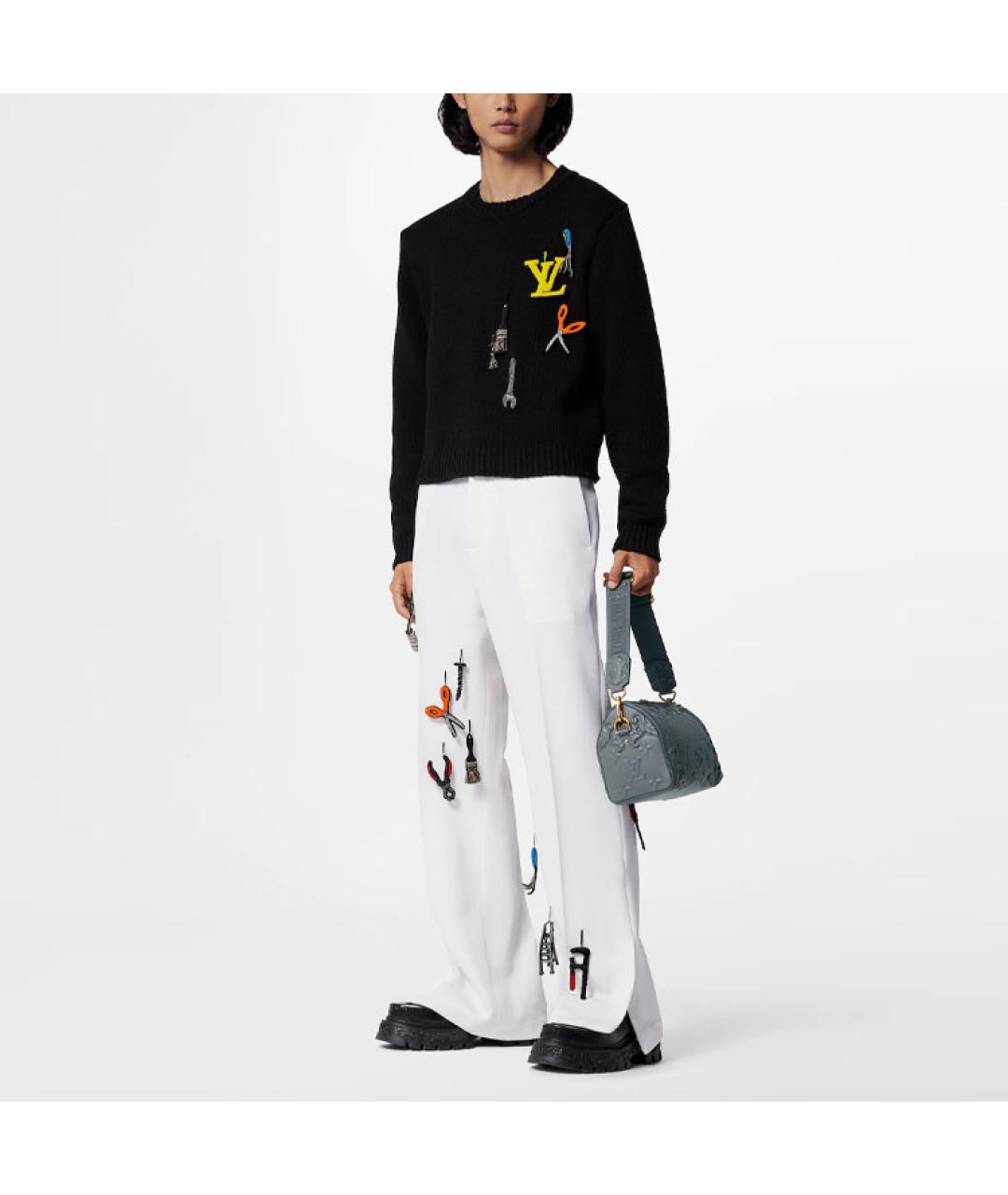 LOUIS VUITTON Черный джемпер / свитер, фото 4