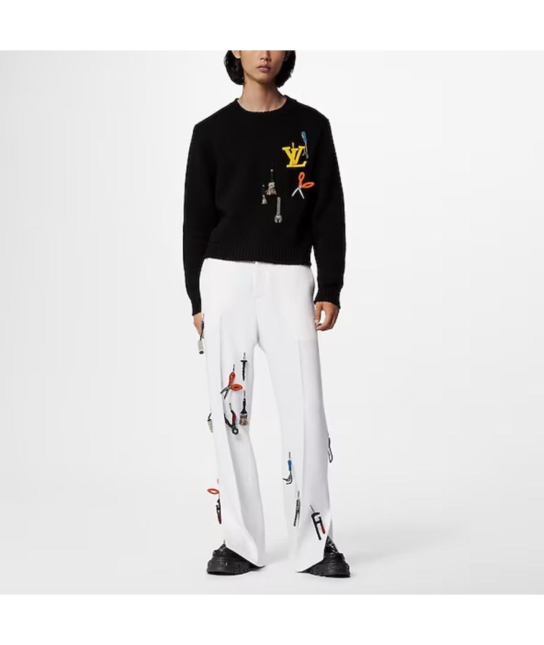 LOUIS VUITTON Черный джемпер / свитер, фото 3
