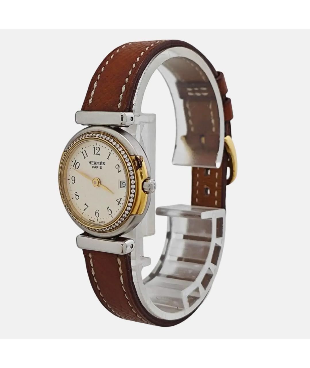 HERMES Коричневые часы, фото 2