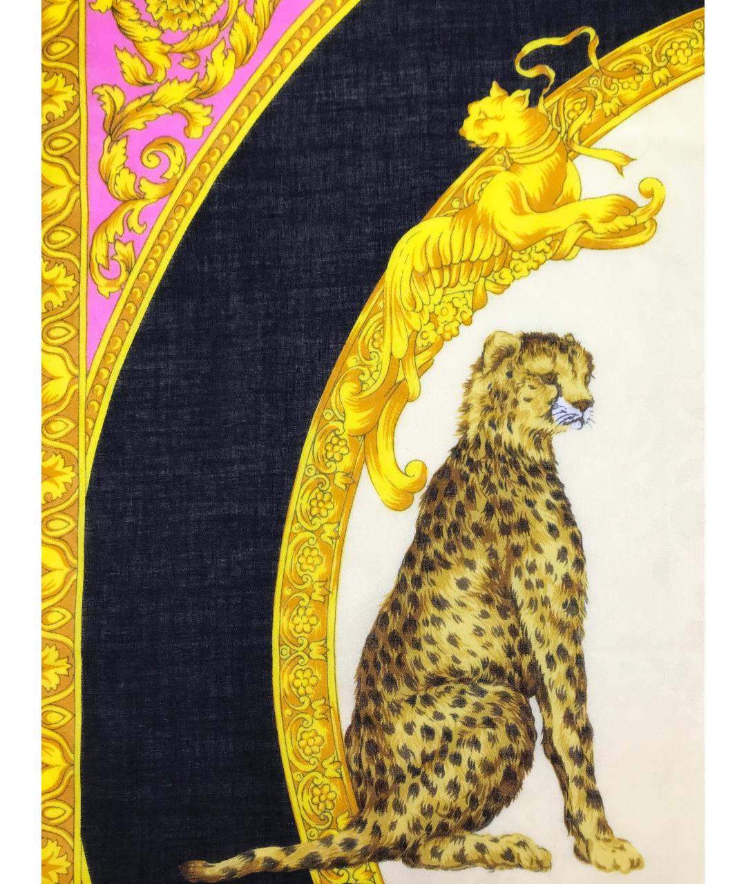 VERSACE Хлопковый платок, фото 3