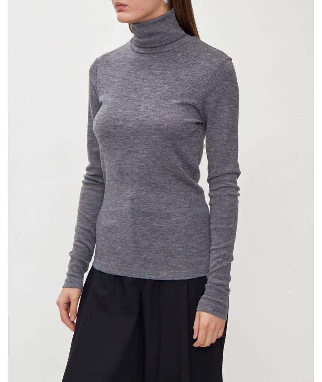 ROHE Серая водолазка, фото 3