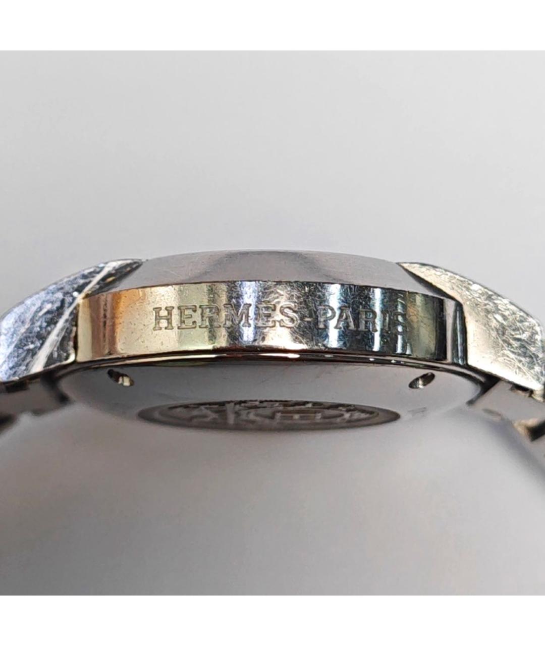 HERMES Серебряные часы, фото 3