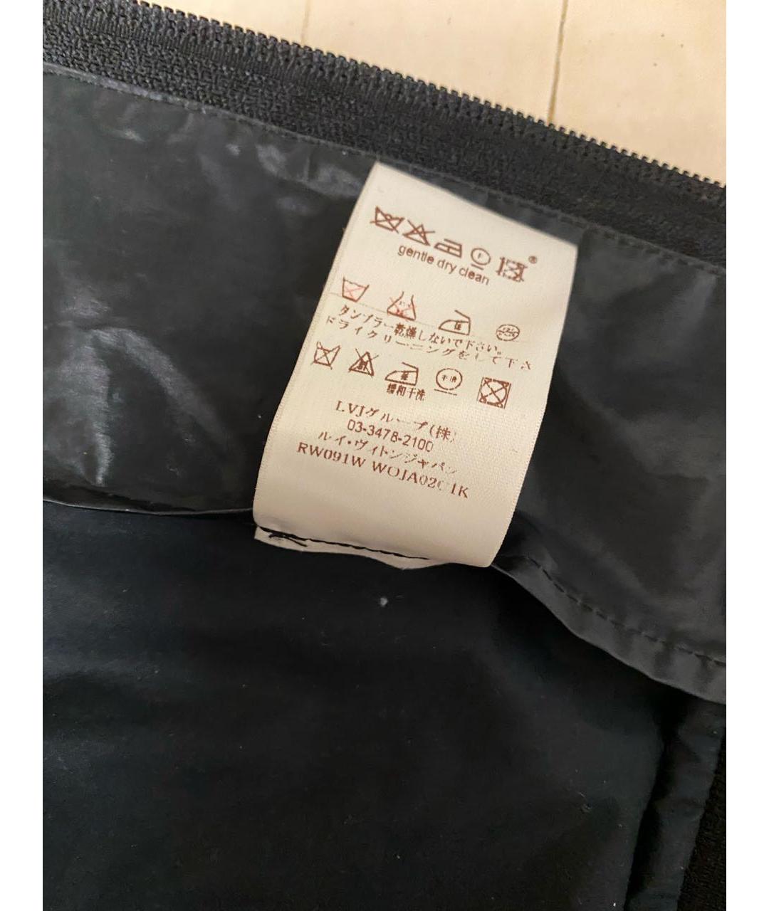 LOUIS VUITTON Черная хлопковая куртка, фото 8