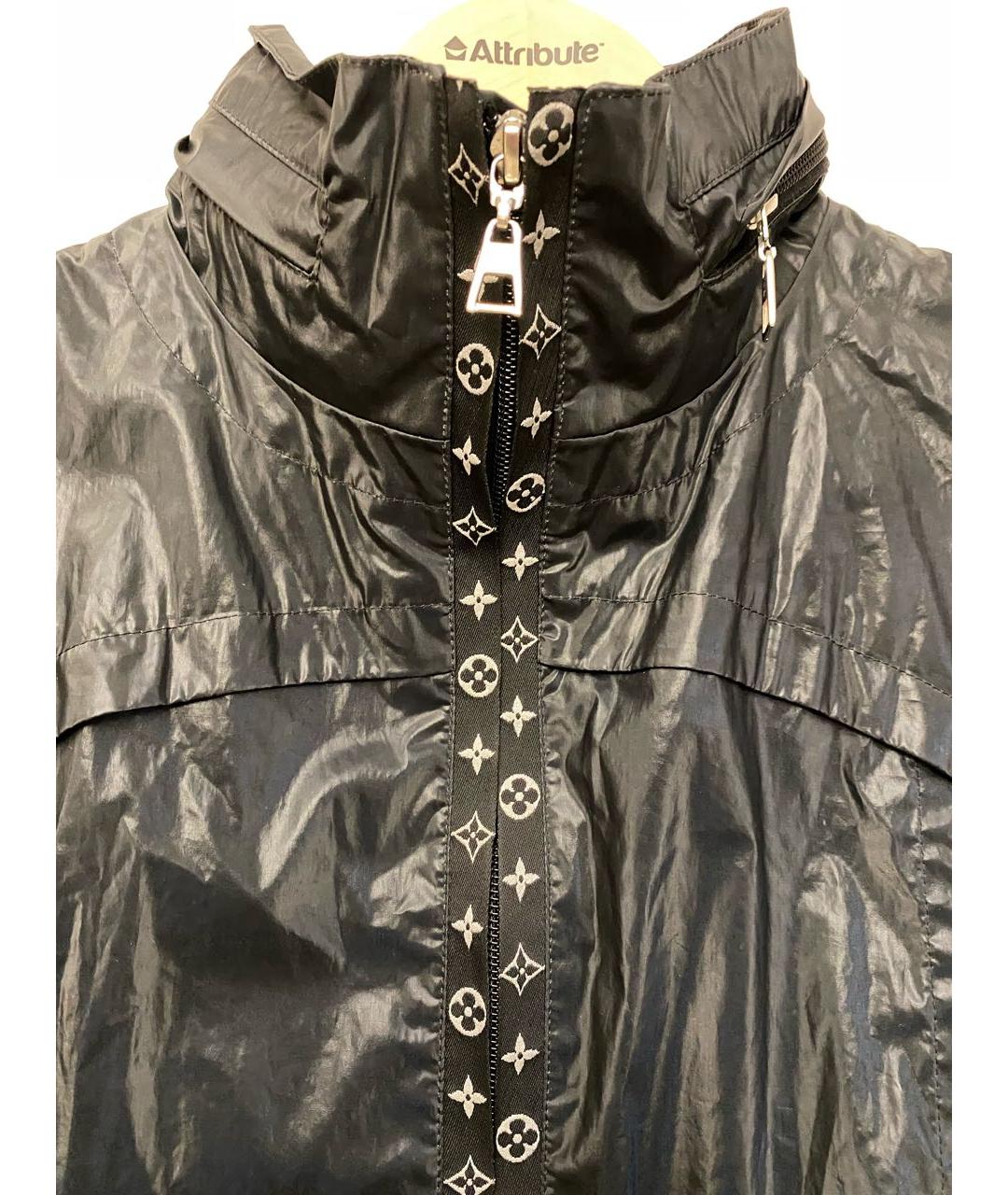 LOUIS VUITTON Черная хлопковая куртка, фото 6