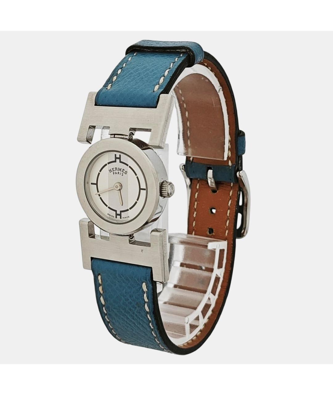 HERMES Бирюзовые часы, фото 2