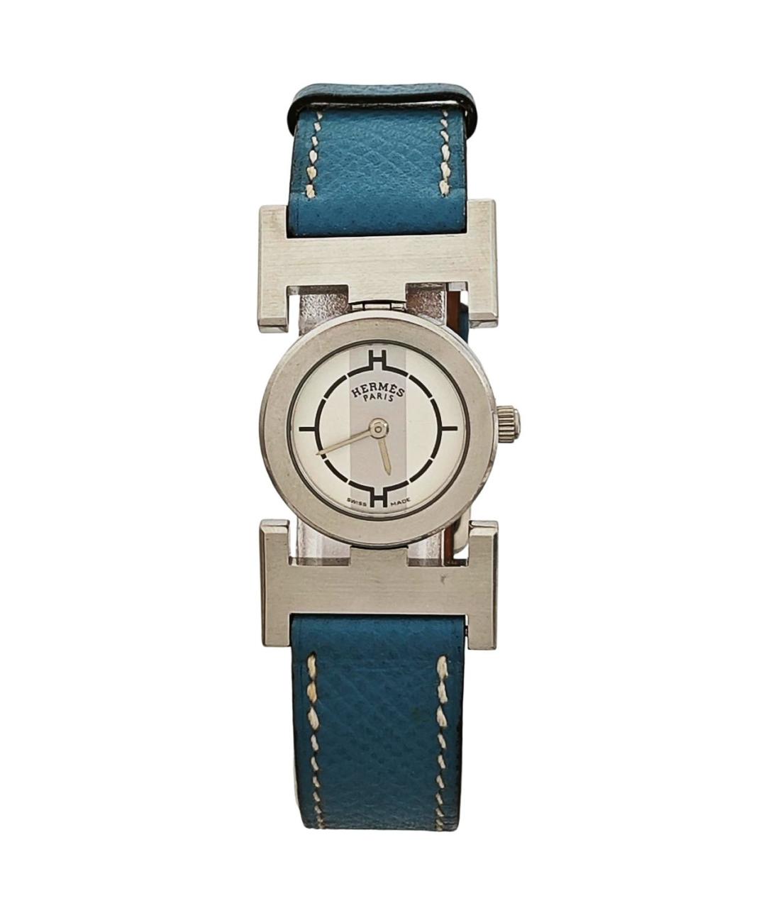 HERMES Бирюзовые часы, фото 1