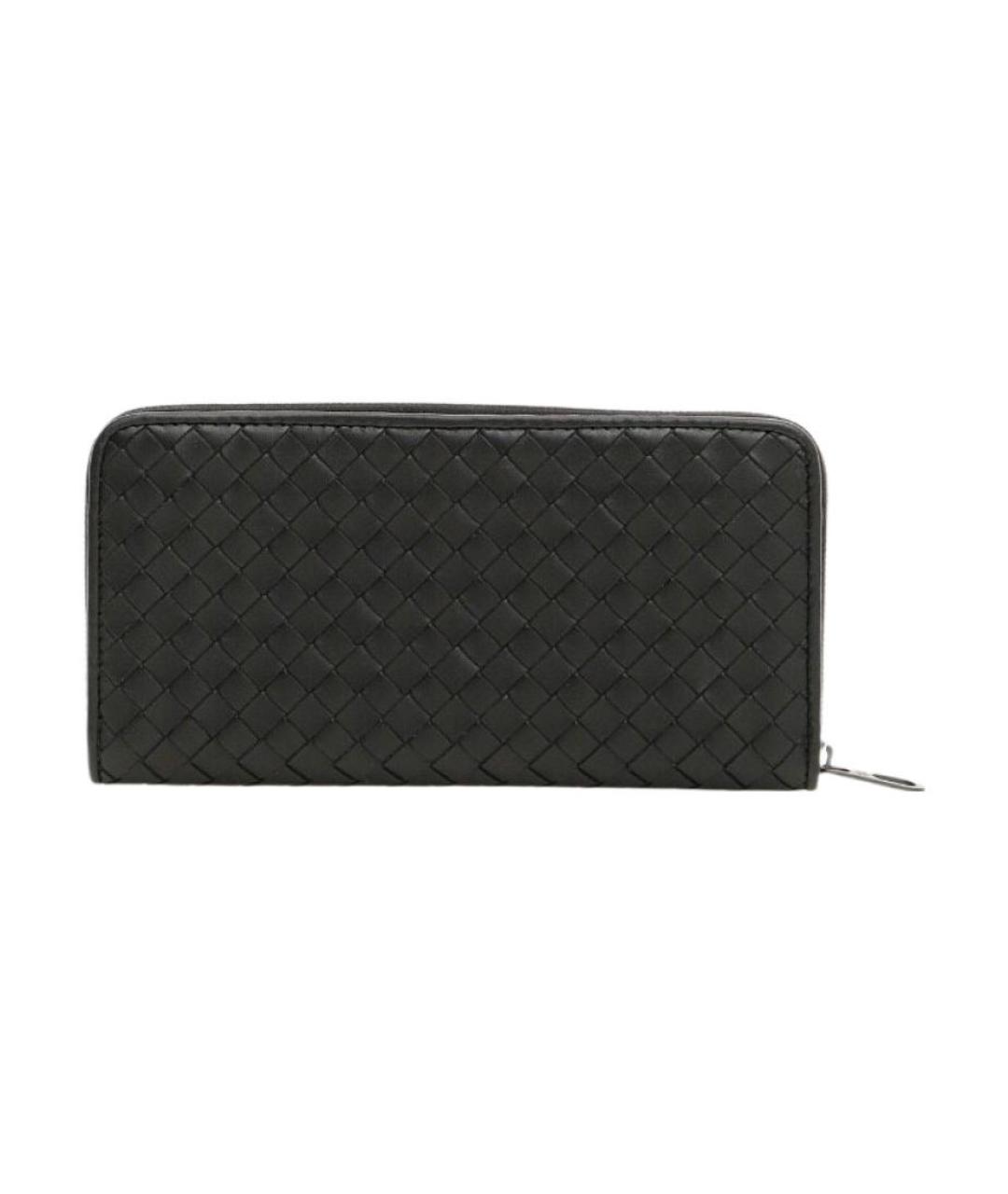 BOTTEGA VENETA Черный кошелек, фото 1