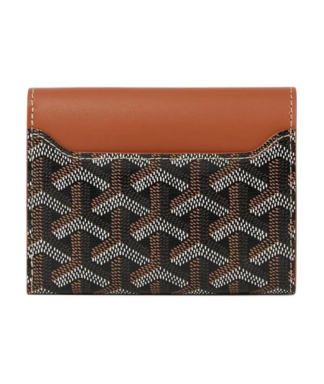 GOYARD Коричневый кошелек, фото 2