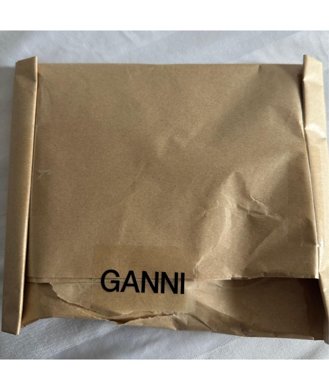 GANNI Коричневая резинка, фото 2