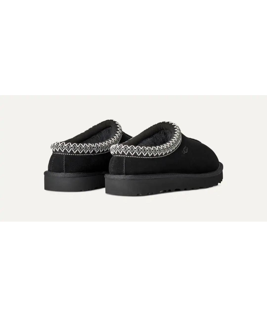UGG AUSTRALIA Черные замшевые сабо, фото 4