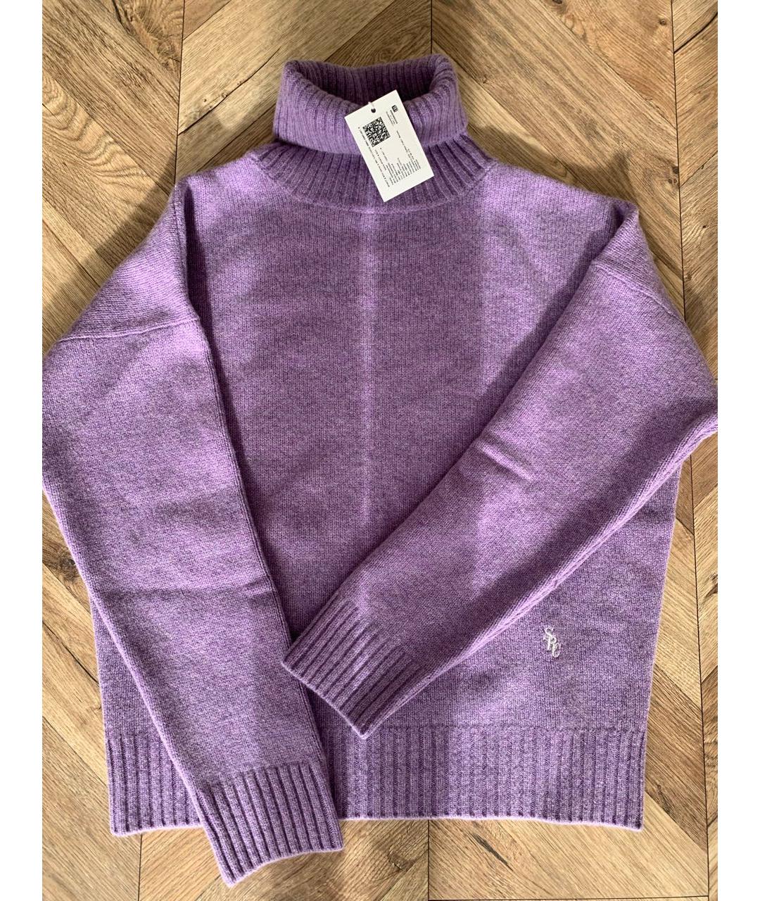 SPORTY AND RICH Фиолетовый хлопковый спортивные костюмы, фото 5