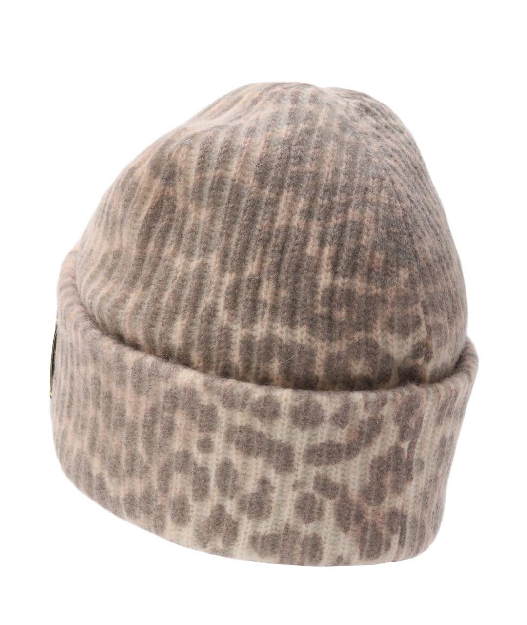 GANNI Бежевая шерстяная шапка, фото 3