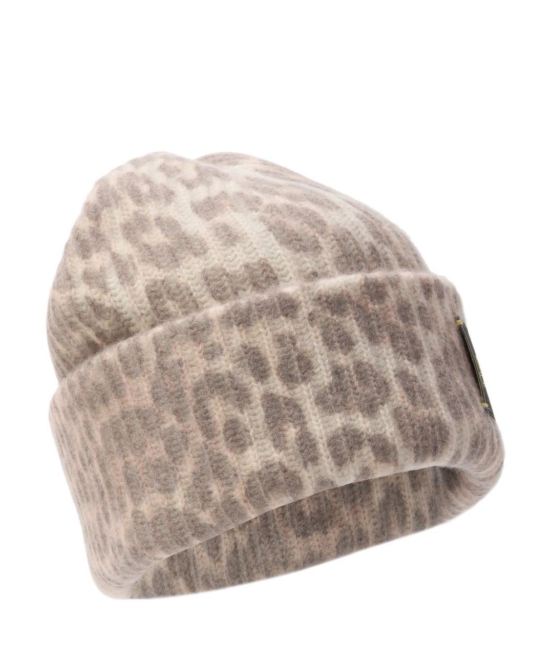 GANNI Бежевая шерстяная шапка, фото 1