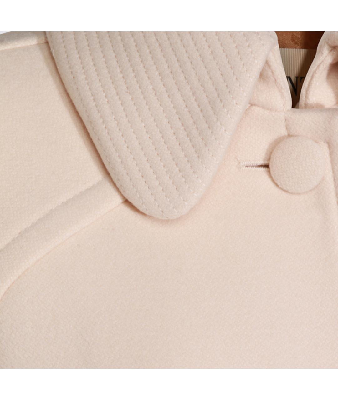 VALENTINO Бежевое шерстяное пальто, фото 4