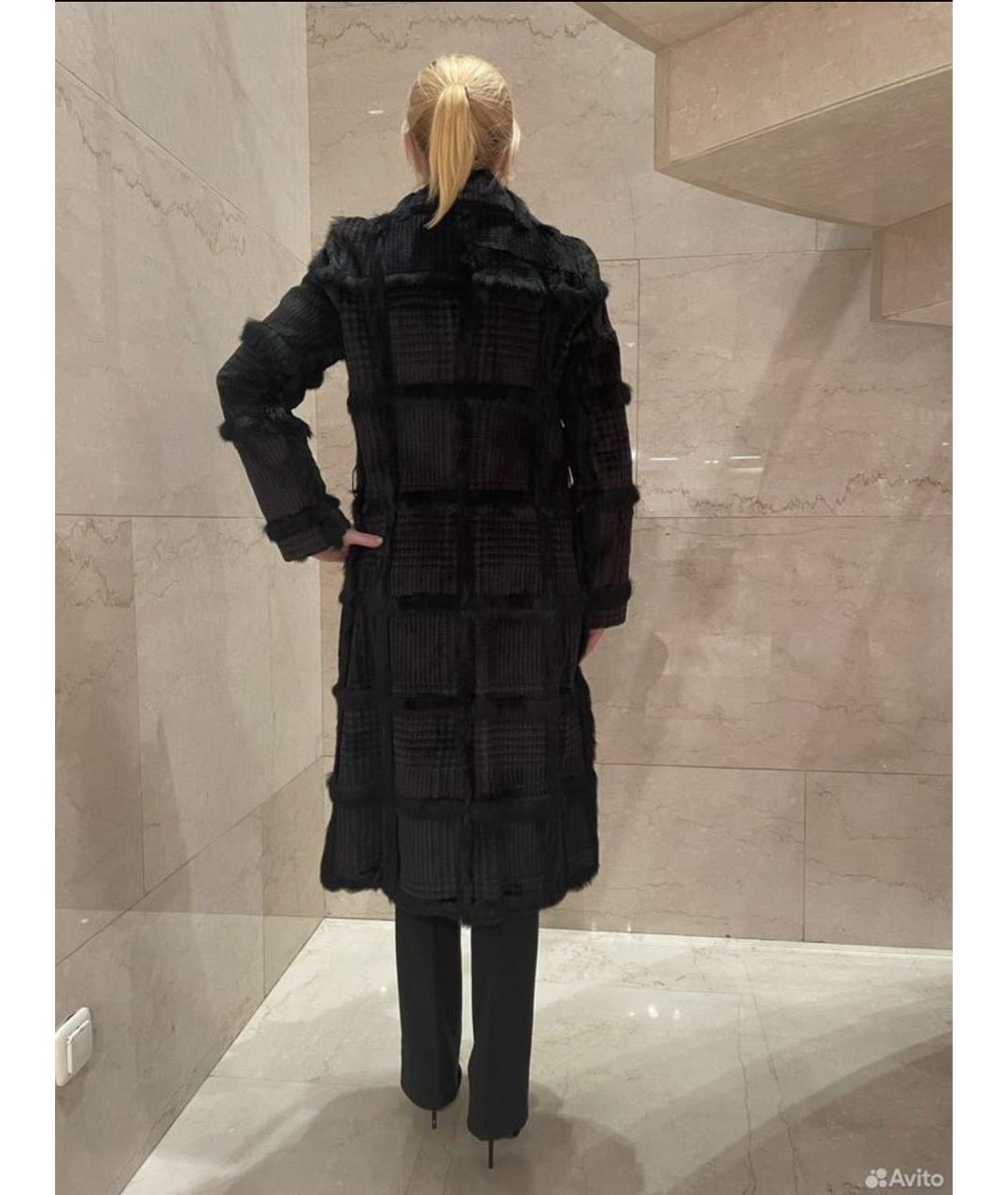 ETRO Черное пальто, фото 4