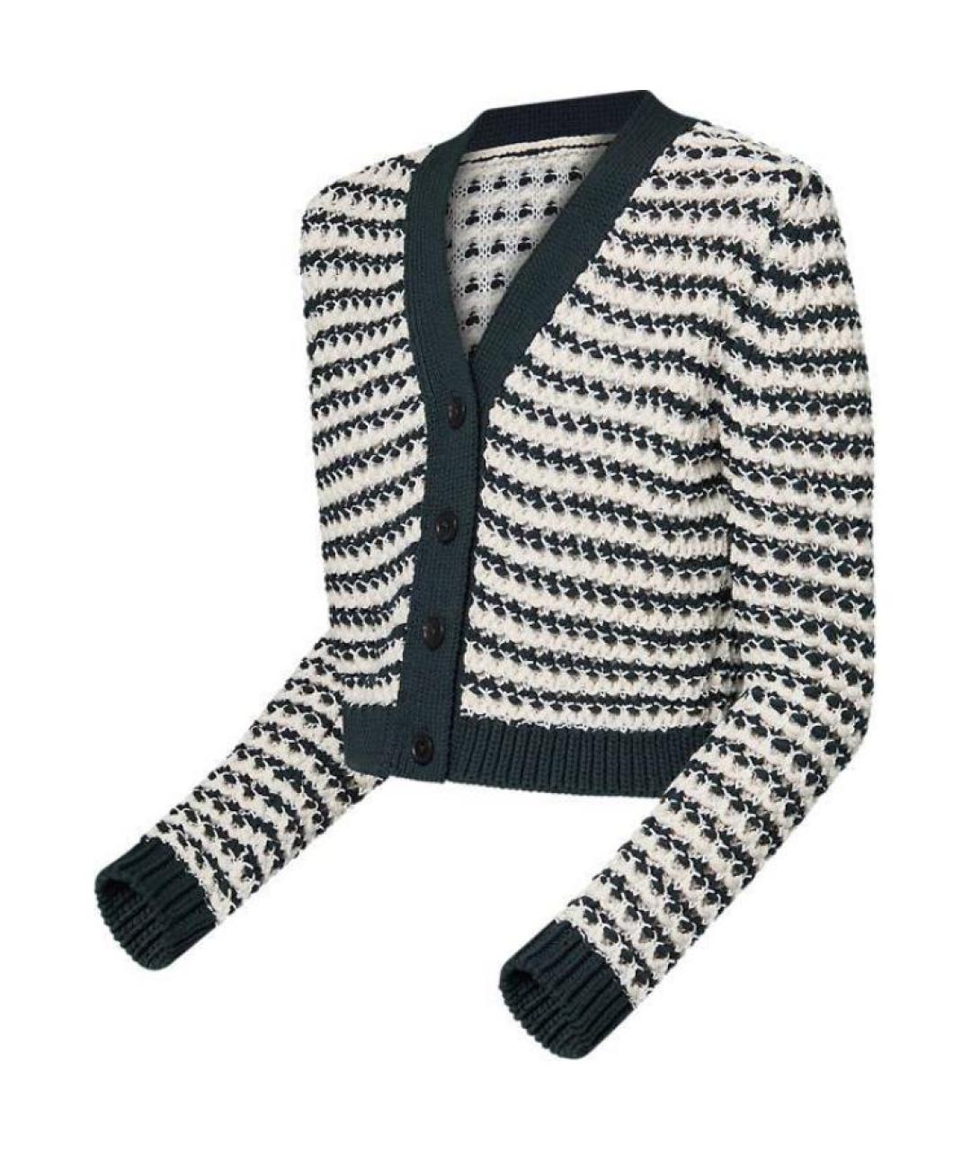 LOUIS VUITTON Белый кардиган, фото 3