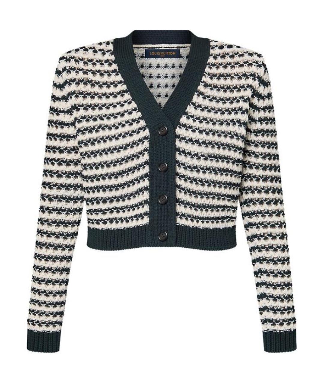 LOUIS VUITTON Белый кардиган, фото 1
