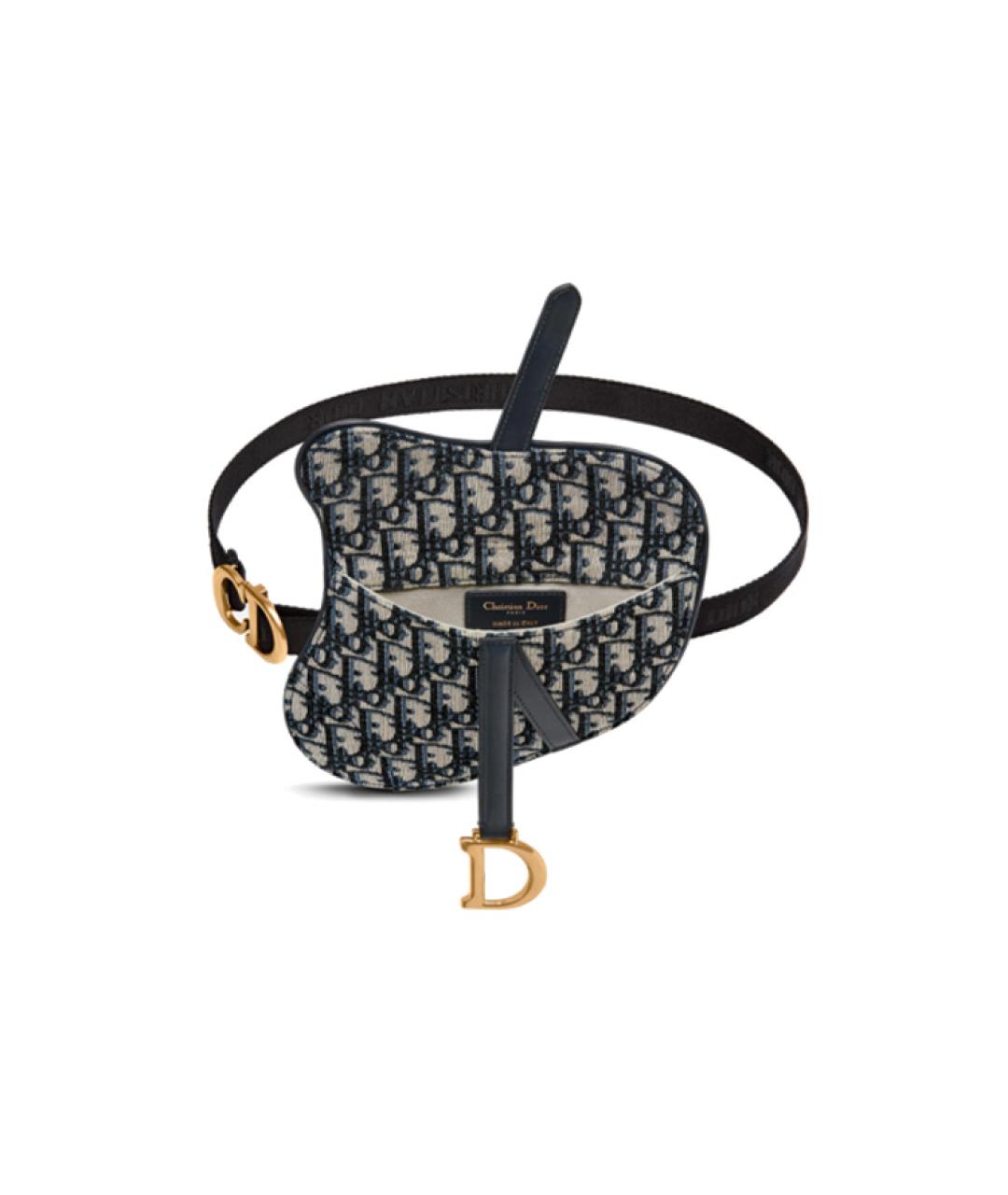 CHRISTIAN DIOR Хлопковая поясная сумка, фото 3