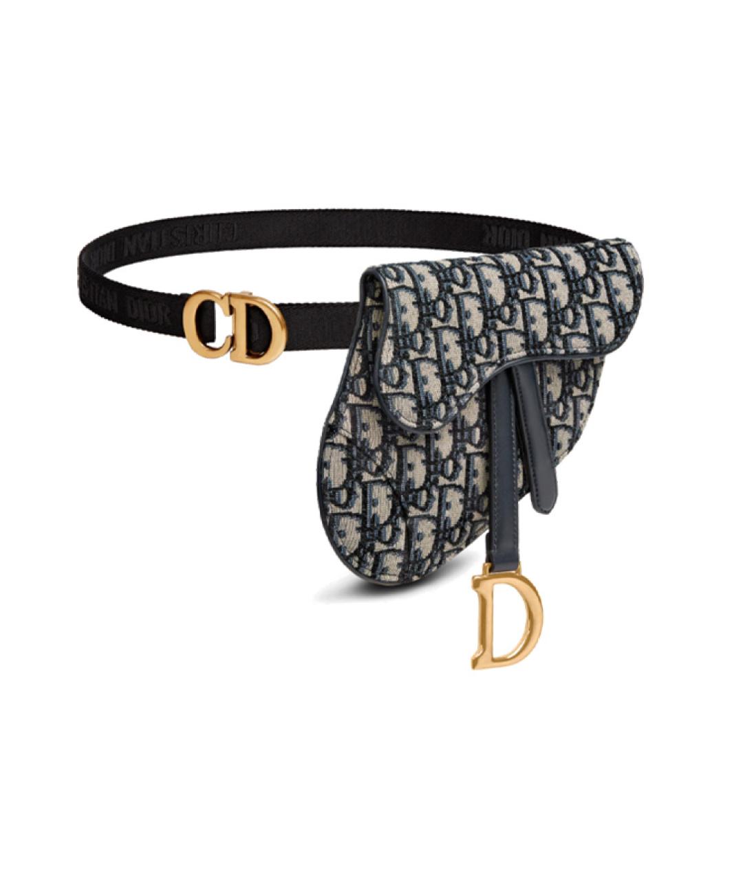 CHRISTIAN DIOR Хлопковая поясная сумка, фото 2