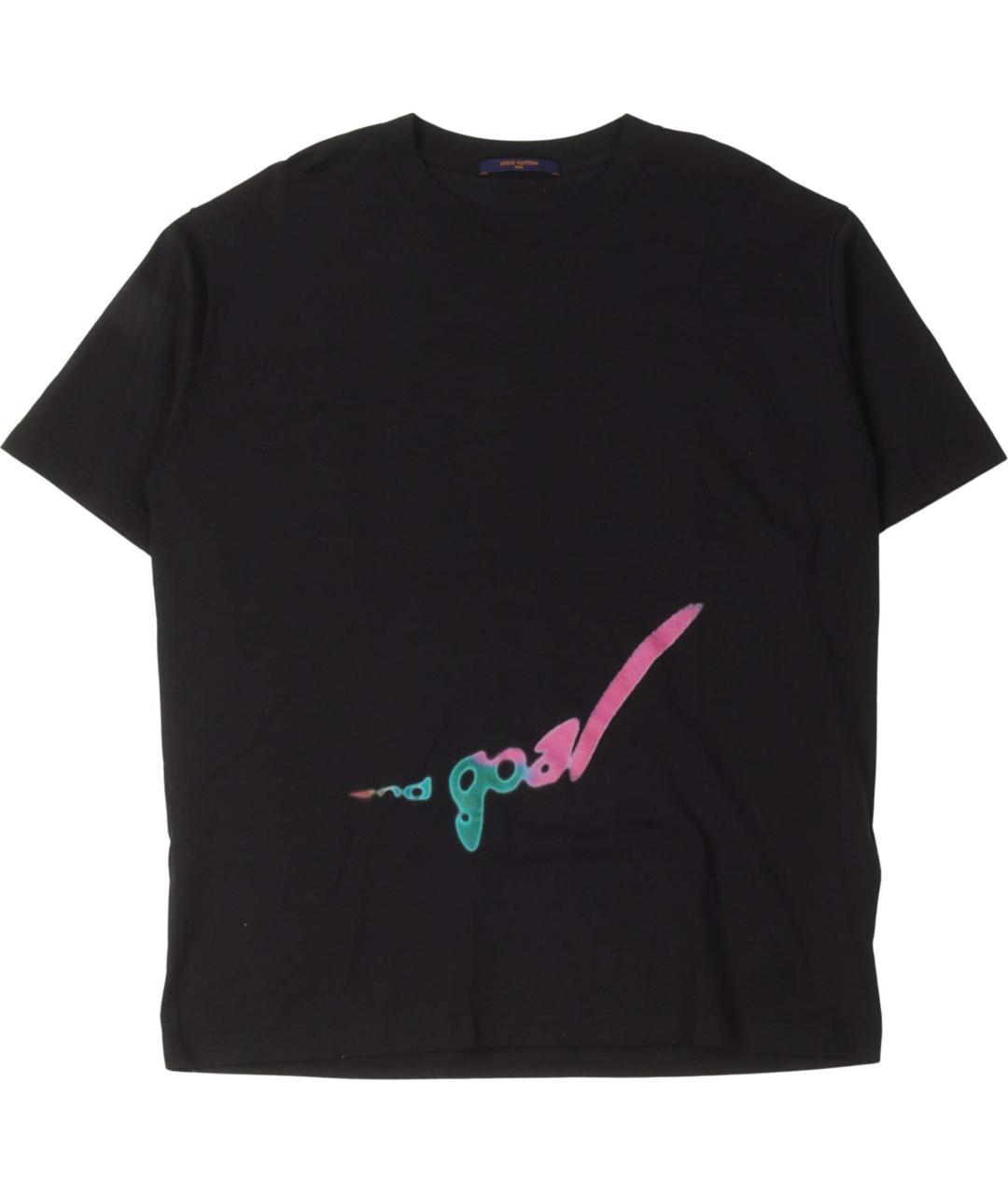 LOUIS VUITTON Черная футболка, фото 1