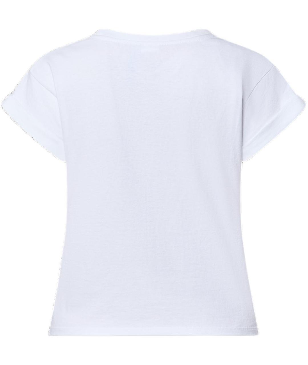 LOUIS VUITTON Белая хлопковая футболка, фото 2