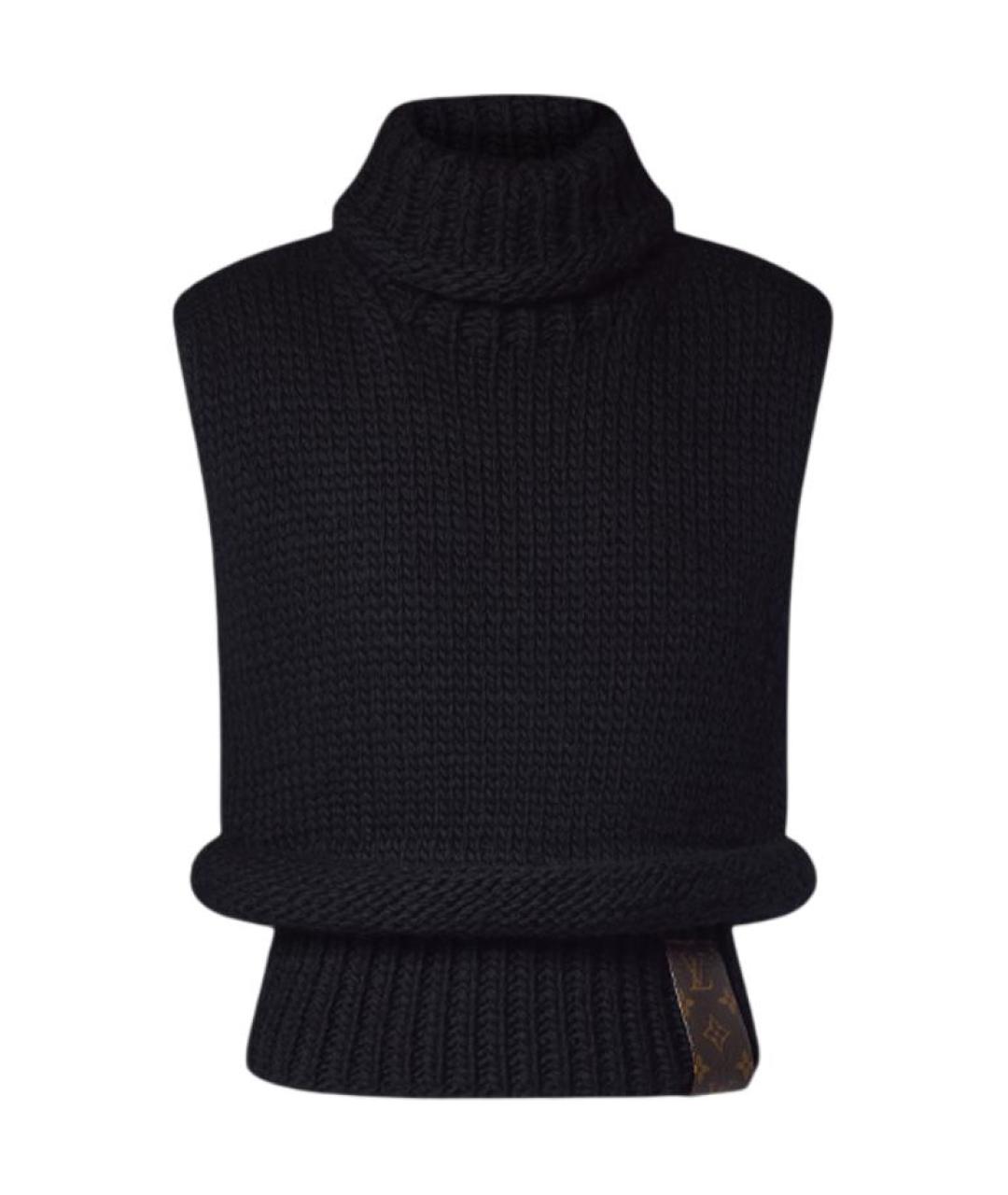 LOUIS VUITTON Черный джемпер / свитер, фото 1