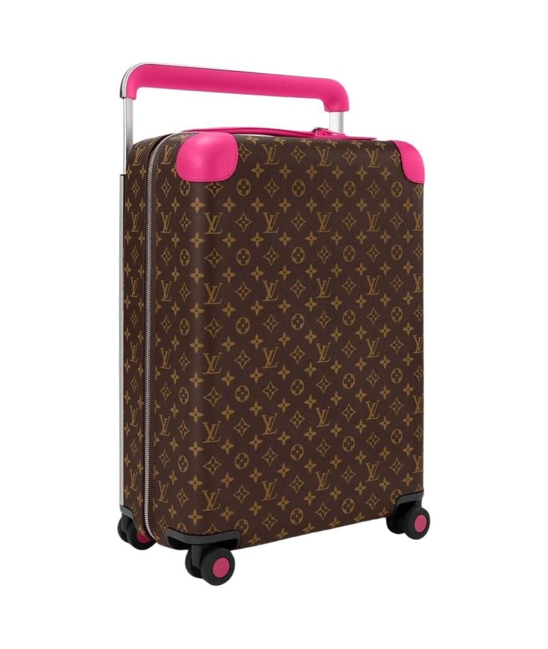 LOUIS VUITTON Коричневый чемодан, фото 2