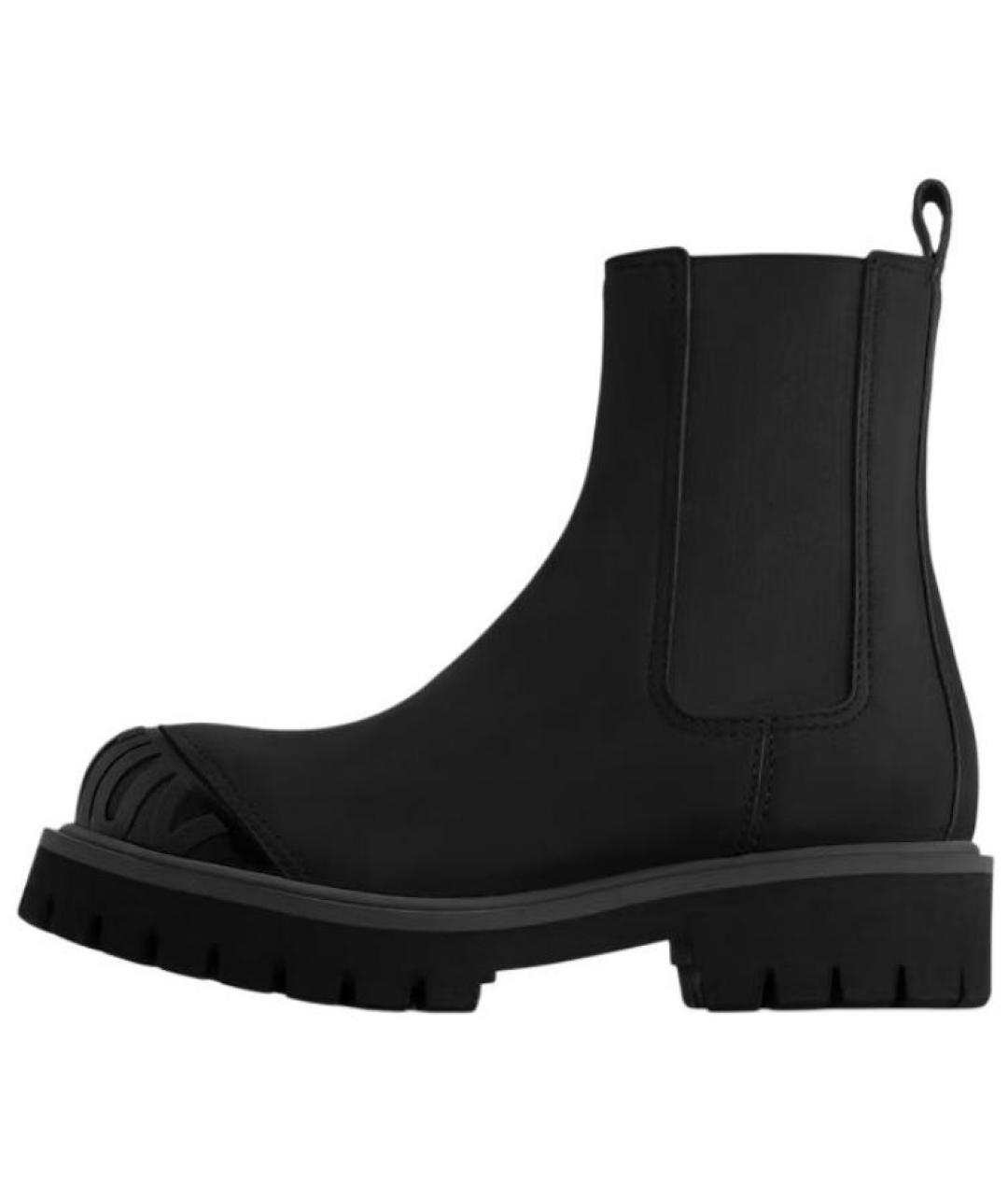 LOUIS VUITTON Черные кожаные низкие ботинки, фото 2