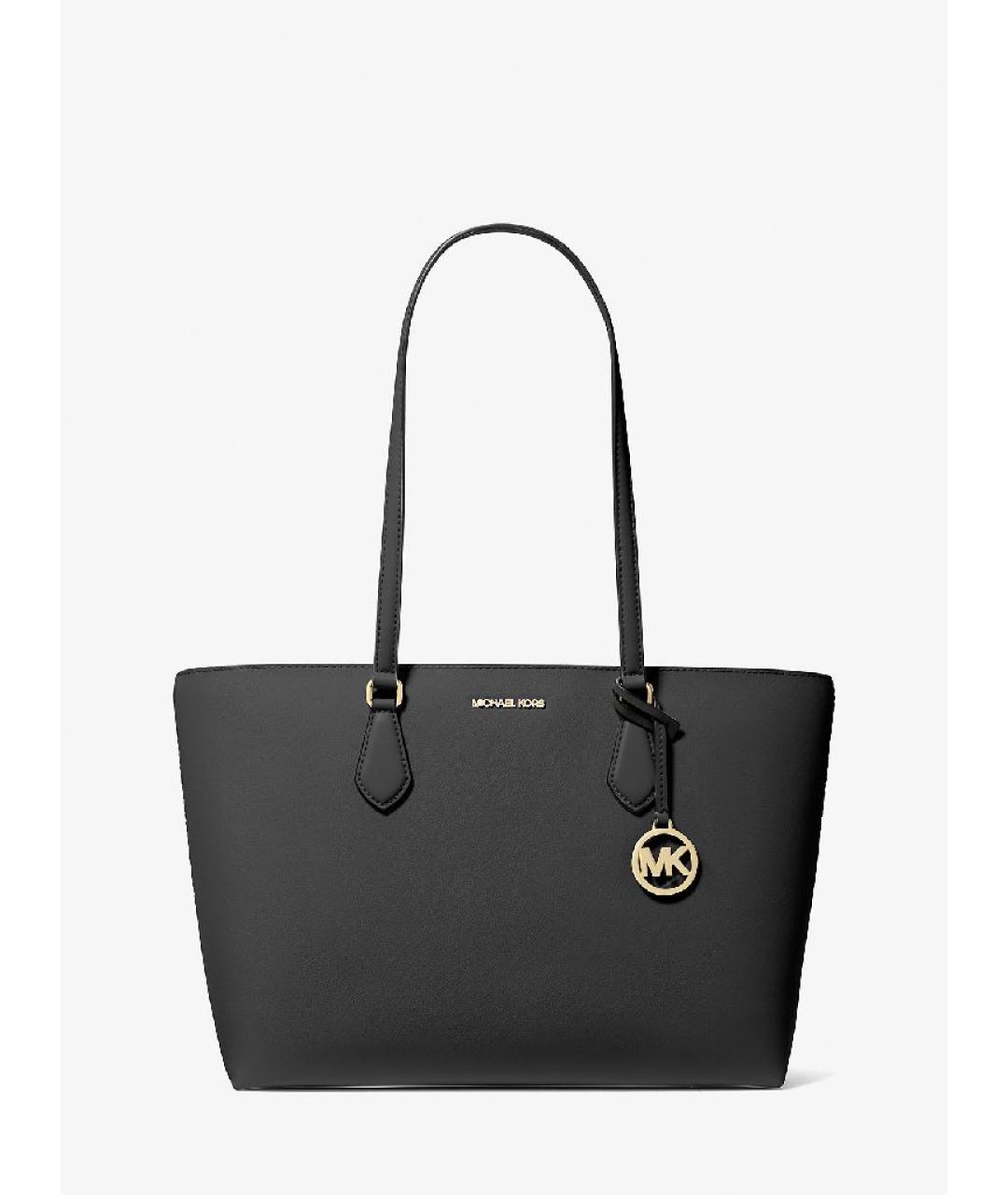 MICHAEL KORS Черная сумка тоут, фото 5