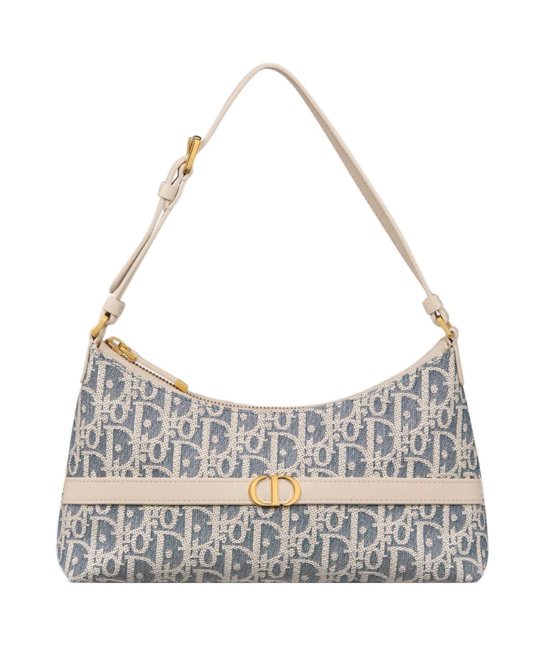 CHRISTIAN DIOR Синяя сумка через плечо, фото 1