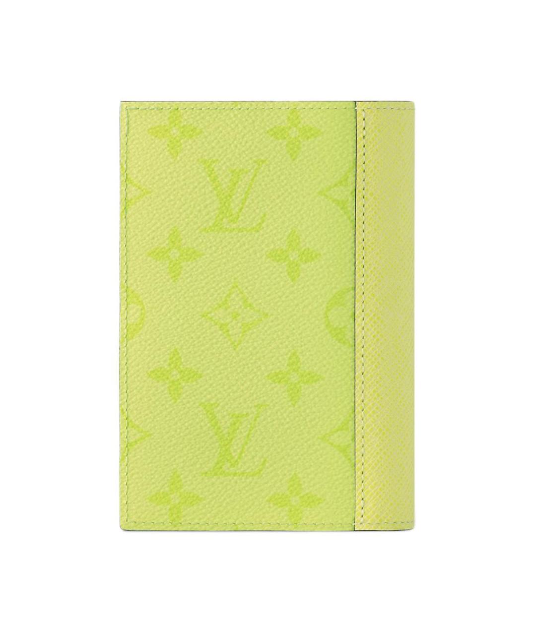 LOUIS VUITTON Салатовая папка для документов, фото 3