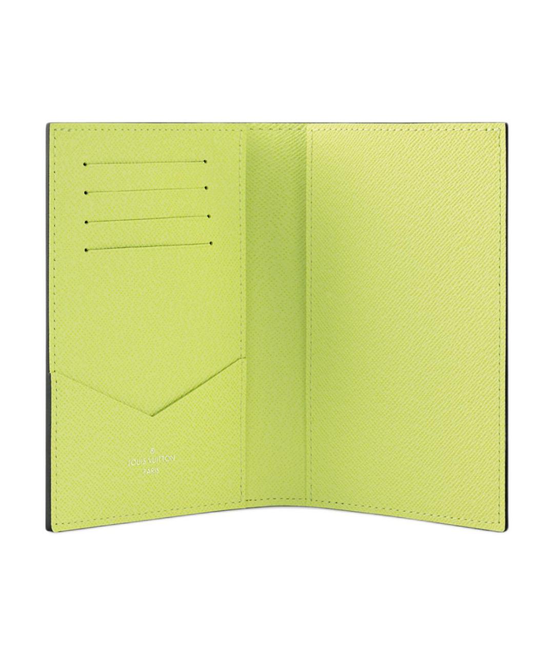 LOUIS VUITTON Салатовая папка для документов, фото 4