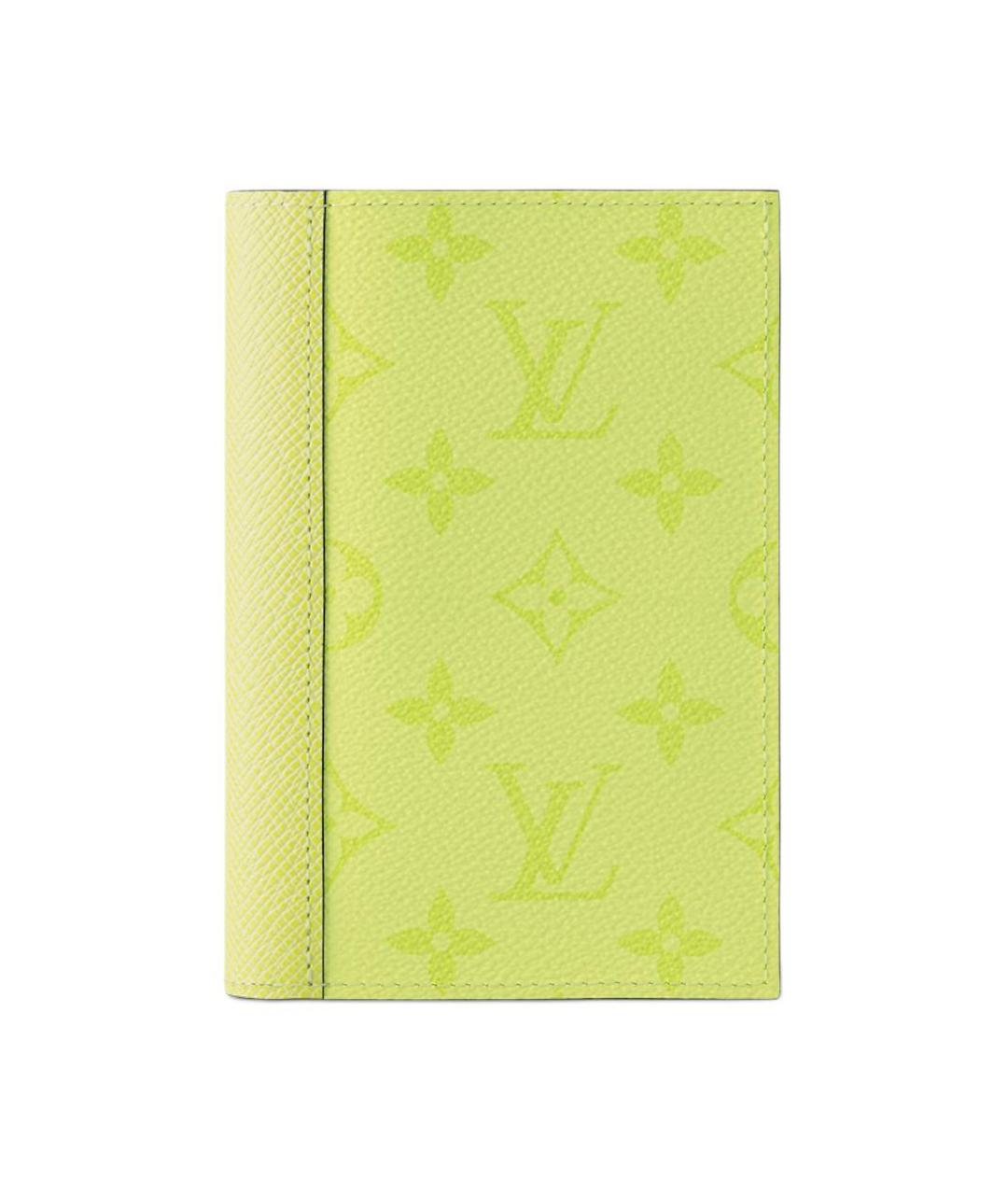 LOUIS VUITTON Салатовая папка для документов, фото 1