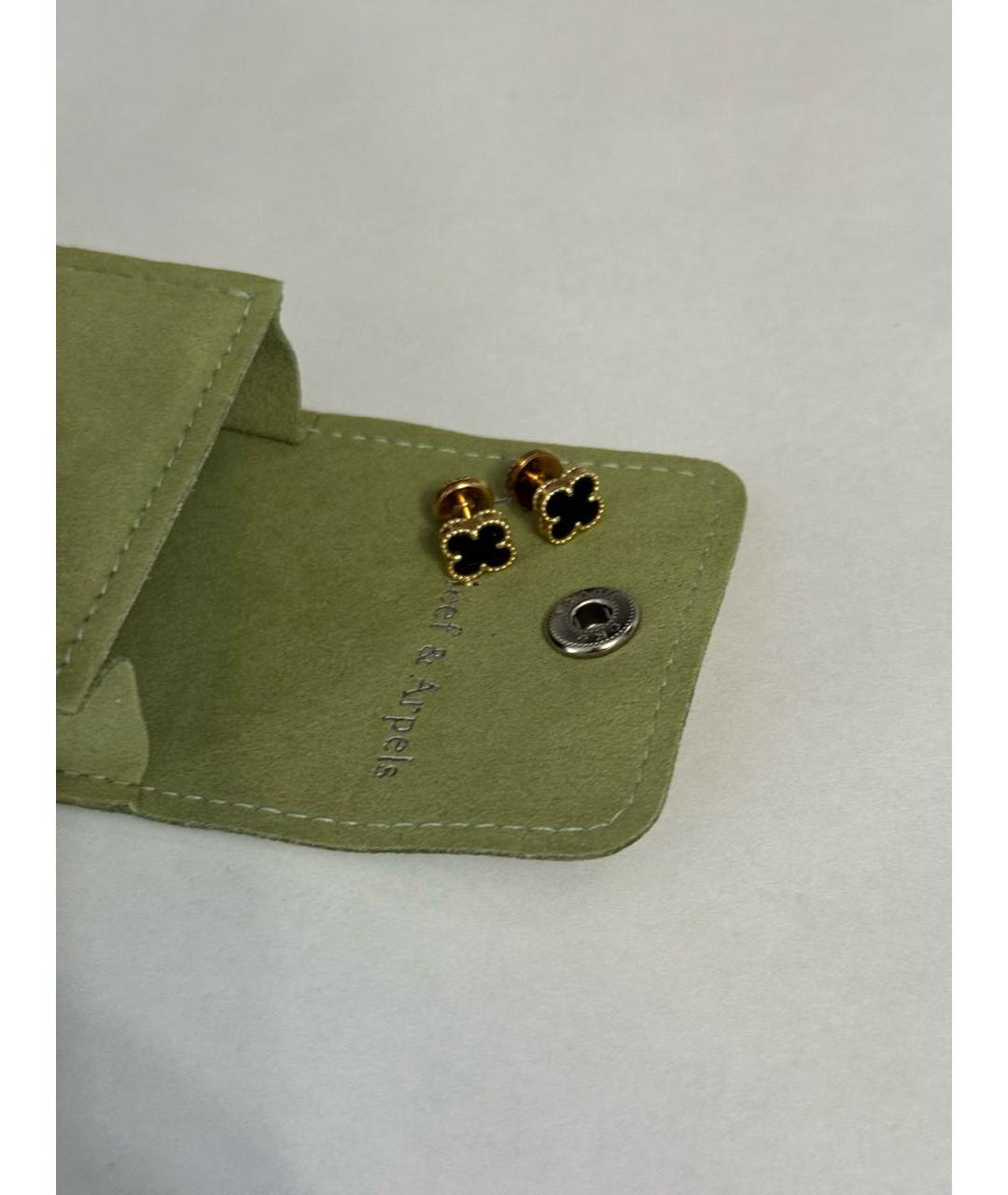 VAN CLEEF & ARPELS Желтые серьги из желтого золота, фото 3