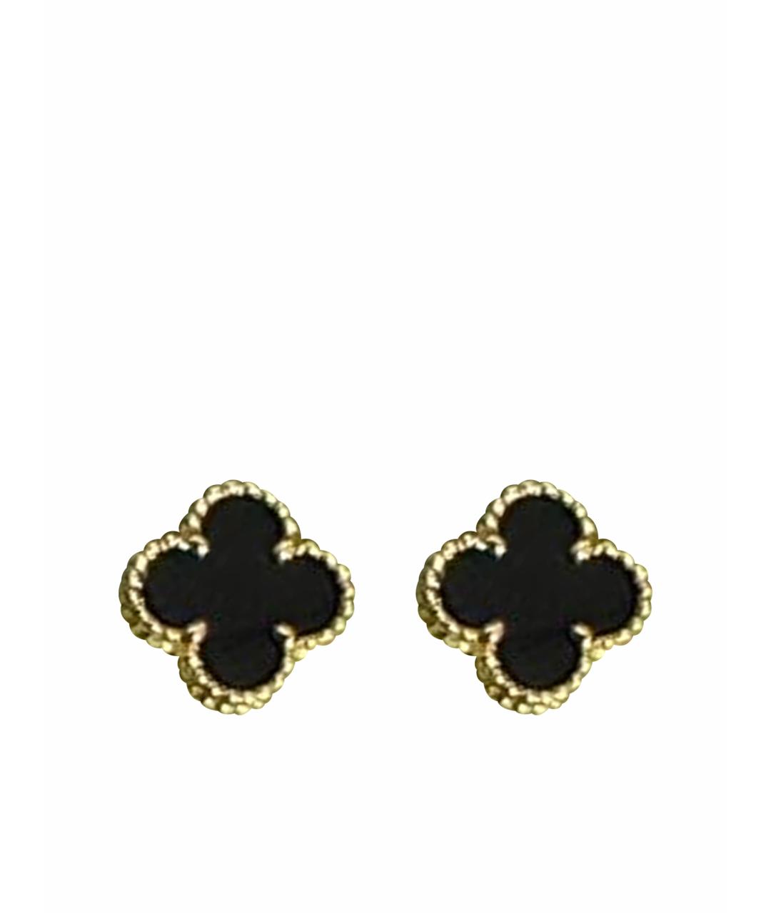 VAN CLEEF & ARPELS Желтые серьги из желтого золота, фото 1