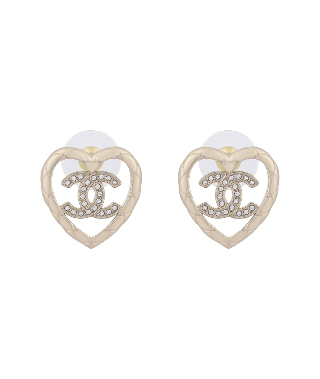 CHANEL Золотые серьги, фото 1