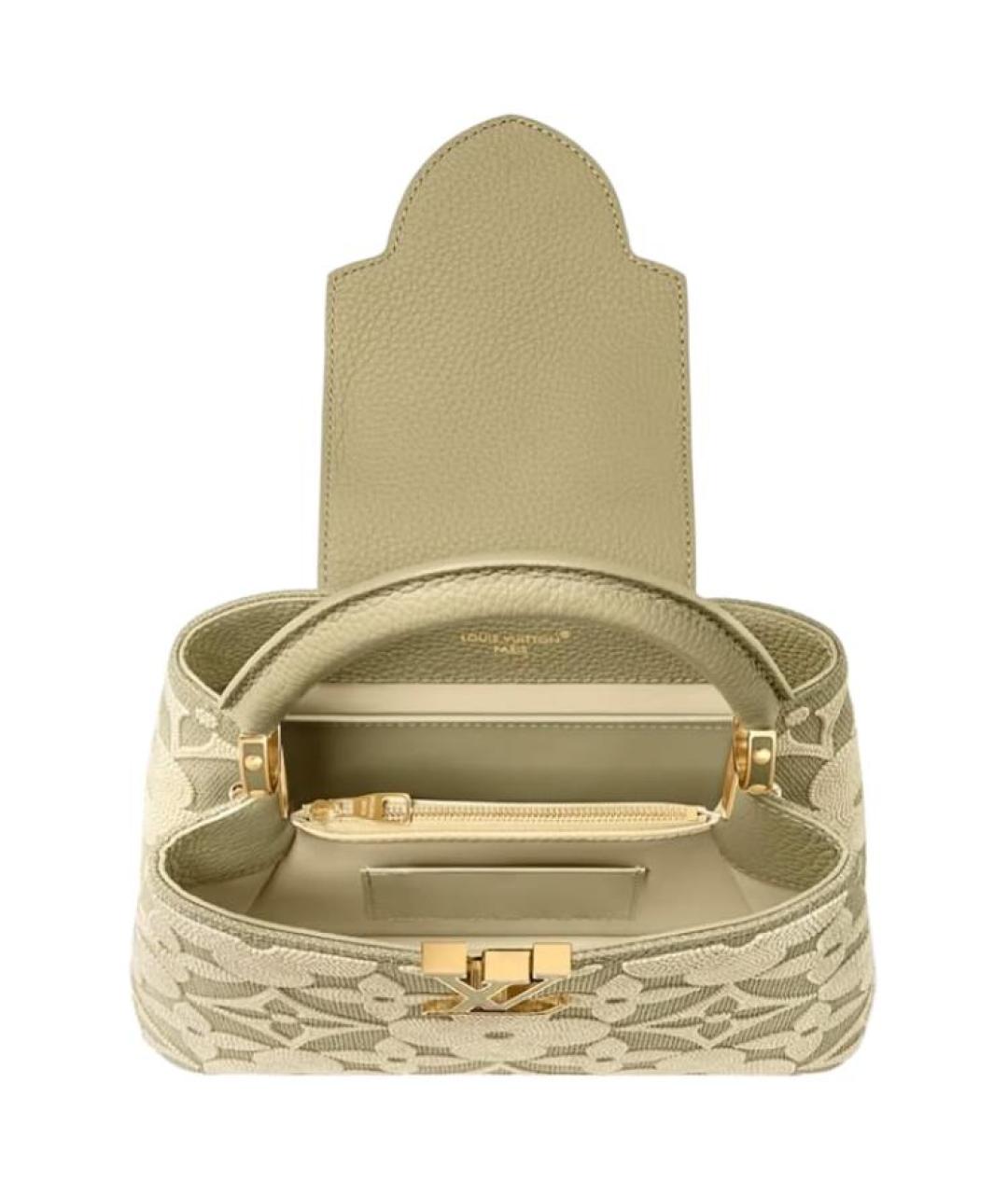 LOUIS VUITTON Бежевая сумка через плечо, фото 3