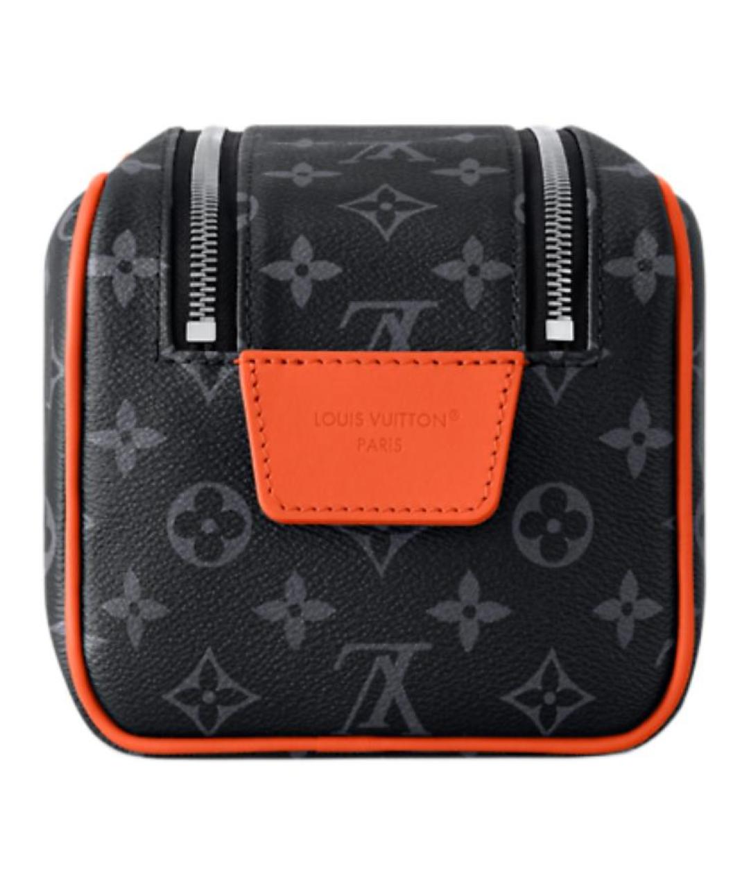 LOUIS VUITTON Черная барсетка, фото 4