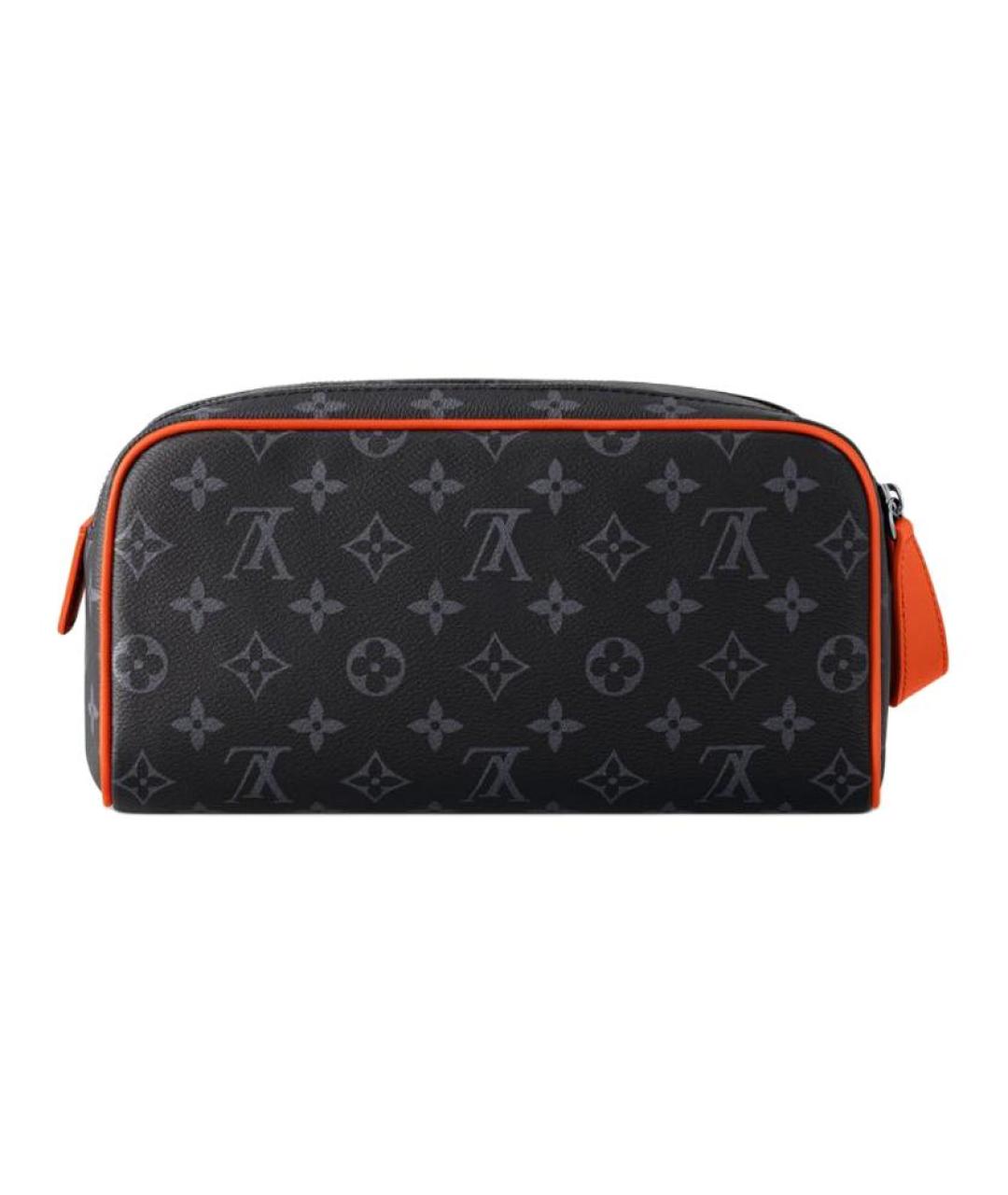 LOUIS VUITTON Черная барсетка, фото 3