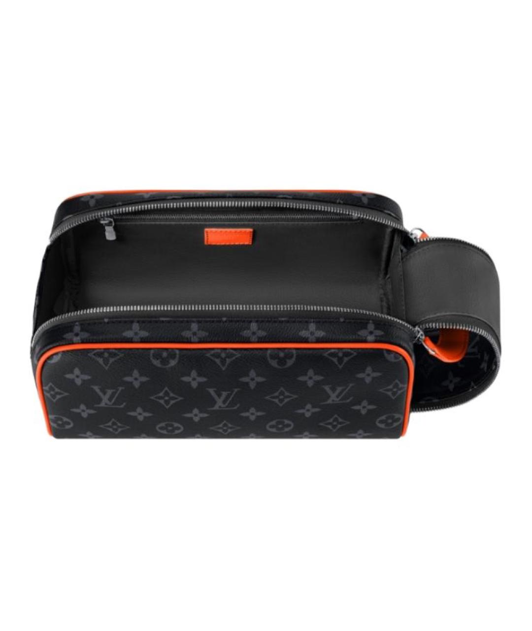 LOUIS VUITTON Черная барсетка, фото 5