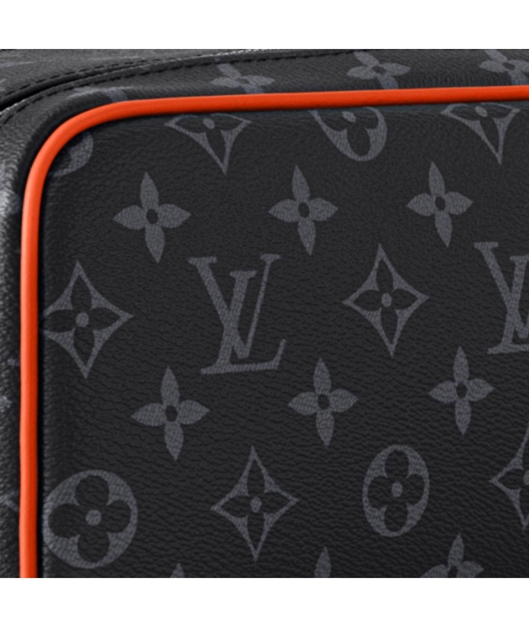 LOUIS VUITTON Черная барсетка, фото 6
