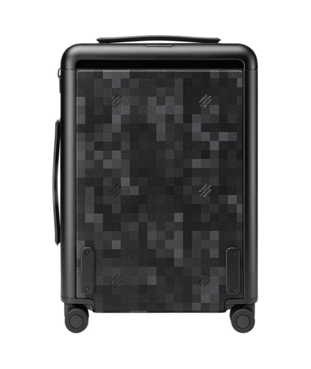 LOUIS VUITTON Черный чемодан, фото 4