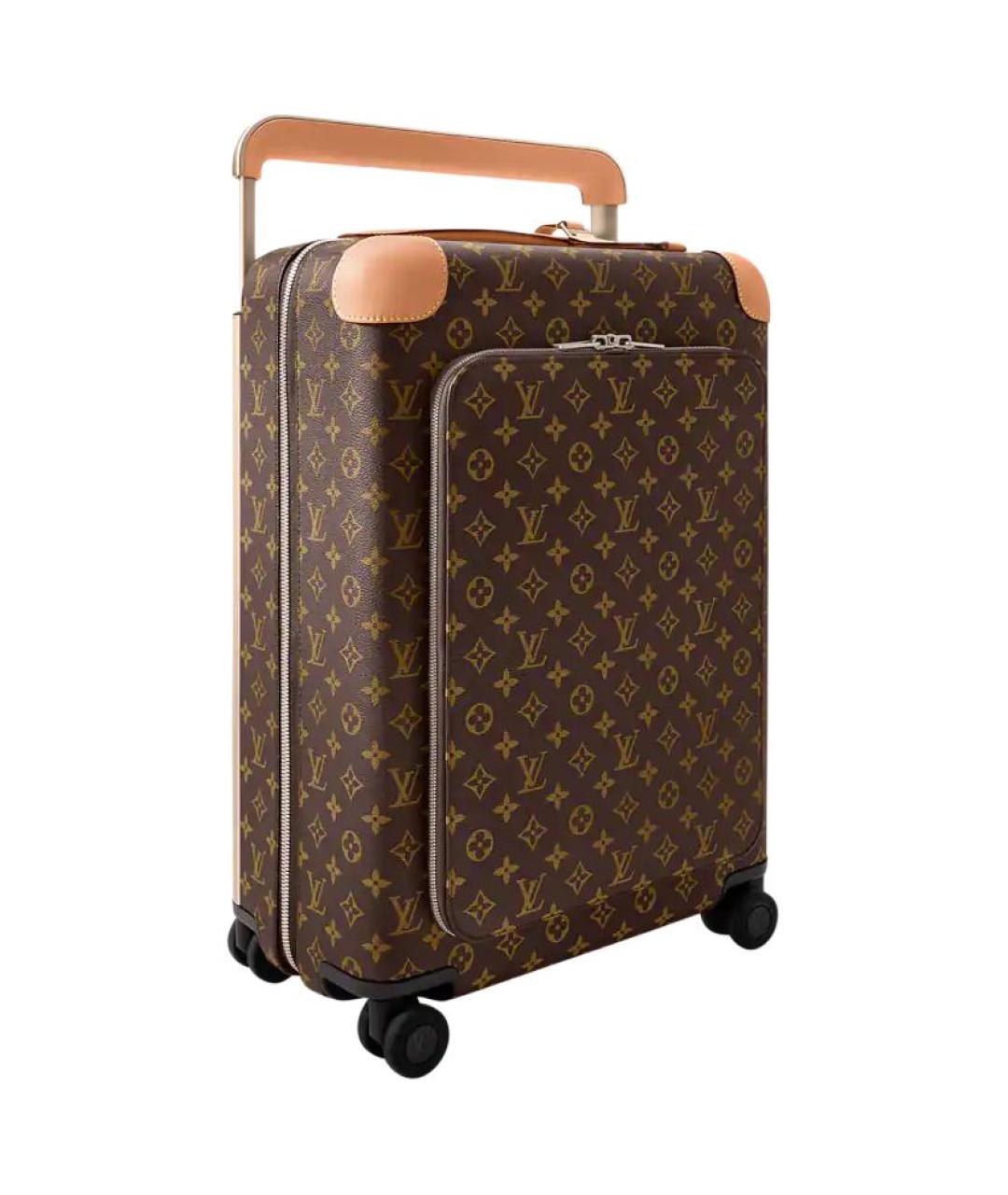 LOUIS VUITTON Коричневый чемодан, фото 2