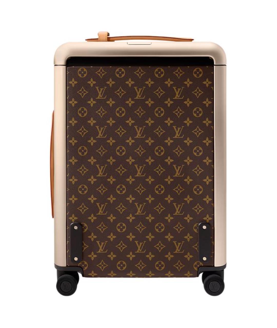 LOUIS VUITTON Коричневый чемодан, фото 4