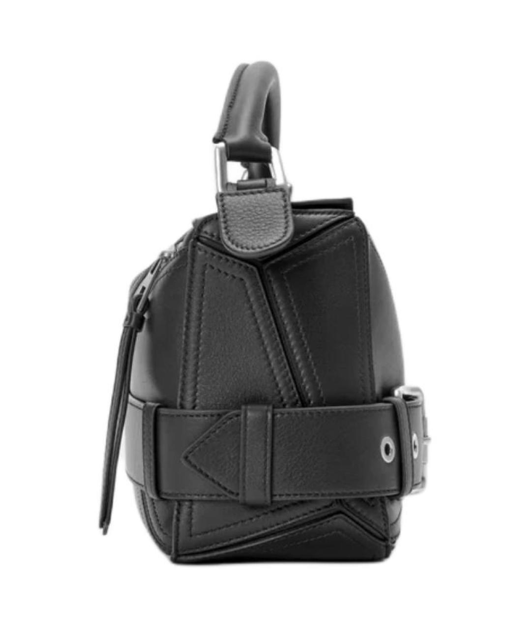 LOEWE Черная кожаная сумка через плечо, фото 5